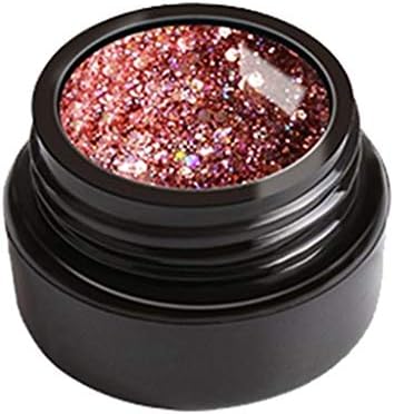 Oasics 5ml Nail Art Gel Shining Star Glue Glitter Effect Manicure Pigment Nail Art Paint Gel Decoration Nail Art Design Drying UV/LED Lamp