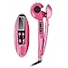 MQSS Hair Styling Irons, Automatic Hair Curler, Ceramic Roller Professional Rotating Spiral Hair Anti-Scald Curler for Long and Short Hair Salon Wave Machine Styler with LED Digital Display,Pinkthumb 3