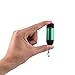 Portable Mini Keychain Flashlight USB Rechargeable Pocket Mini-Torch Ultra Bright Waterproof Pendant Light Lamp Gifts ABS Multicolor For Home Outdoor Activities or Emergencies Green
