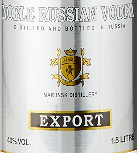Beluga Export Noble Russian Wodka mit Geschenkverpackung (1 x 1.5 l) – Bild 8