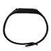 Idol Colorful Waterproof Replacement Band for XiaoMi Wireless Wristband Bracelet (No Activity Tracker) (Black)