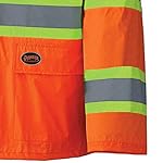 Pioneer-High-Visibility-Lightweight-Waterproof-Safety-Rain-Suit-Reflective-Tape-Polyester-PVC-Orange-Unisex-2XL-V1080150U-2XL