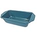 casaWare Loaf Pan 9 x 5-Inch Ceramic Coated Non-Stick, Blue Granite, standard