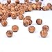 BronaGrand 200pcs 8mm Wood Round Bead Natural Wood Spacer Beads Wooden Beads for Jewelry Making DIY