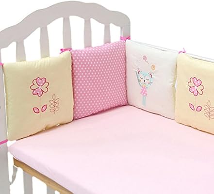 hengfey cotton baby crib bumpers breathable bumper