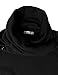 H2H Mens Casual Regular Fit Button Down Knitted Pullover Sweaters Black US S/Asia M (CMTTL065)