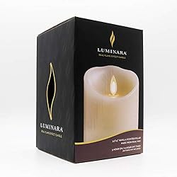 Luminara Flameless Pillar Candle (3.5"x5")- Moving
