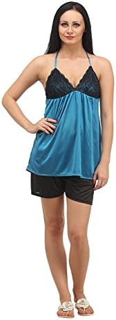 Big Amazon Sale Offer Womens Short Pajama Set Enchanting Satin 2 Piece Cami Set Sleepwear