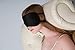 SleepAngel@ 100% Natural Silk Sleep Mask/Eye Mask with 2 Adjustable Straps,2 pairs Earplugs