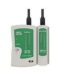 merkmak RJ45 rj11cat5 CAT6 cable de red LAN Cable Tester Handheld Tester Detector de alambre Línea telefónica Tracker Kit de herramientas