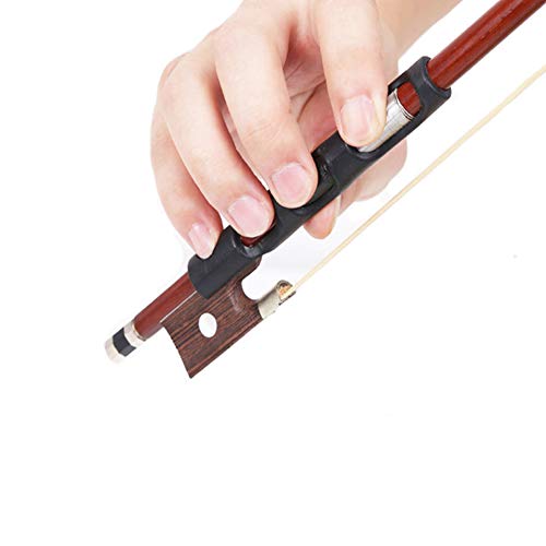 WANDIC Bowmaster for Violin or Viola Teaching Aid for Music Beginners Black Medium