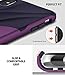 Ringke Wave Compatible with iPhone Xs Max Case, Dual Layer Heavy Duty 3D Textured Cover - Metallic Purple