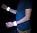 Leg Shield Reflective Wristbands - Large Reflective Area - Comfortable, Bright, Lightweight, Neoprene - High Visibility Straps for Running, Cycling, Walking (2 Bands)