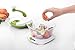 Tri-Blade Spinning Vegetable Salad Slicer - Be a Master Chopper Dicing Salads in Seconds - Fruits Onions herbs Meat Eggs - Includes an Egg Separator