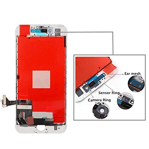 Screen Replacement for iPhone 7 LCD Touch Screen Digitizer Replacement Full Assembly with Repair Tool Kit