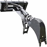 Skid steer Backhoe Fronthoe Adjustable Bolt On Thumb Excavator Attachment Bobcat