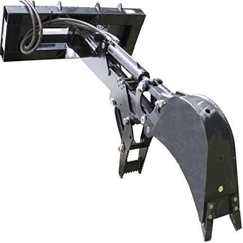 Skid steer Backhoe Fronthoe Adjustable Bolt On Thumb Excavator Attachment Bobcat