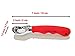 Rubber Ice Cream Scoop with Comfort Grip Handle - Scoops IceCream Easily - Scooper for Cookies and Melon Ball Maker Too - Dishwasher Safe