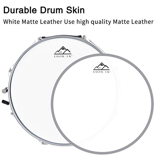 EASTROCK Snare Drum Set 14X5.5inch for Students,Beginners with Gig Bag