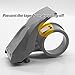 PROSUN Easy-Mount 2 Inch Tape Gun Dispenser Packing Packaging Sealing Cutter Yellow Handheld Warehouse Tools