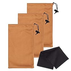 Mamlyn Premium Quality Microfiber Sunglasses Pouch