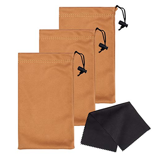 Mamlyn Premium Quality Microfiber Sunglasses Pouch