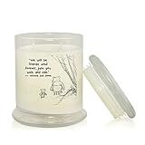 We Will Be Friends Until Forever, Just You Wait and See 8.5 oz. Soy Candle -- A.A. Milne -- Winnie the Pooh and Piglet Quotes -- Rain Water Scent