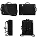 VanGoddy Black Slate 3-in-1 Hybrid Laptop Bag for Acer Switch Series / TravelMate B / ChromeBook / Aspire / 10
