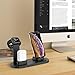 UPWADE Charging Stand for Apple Watch Charger Stand iPhone AirPods, Dock Station for AirPods Stand Charging Docks Holder, Support for Apple Watch/AirPods/iPhone Xs/X Max/XR/X/8/8Plus/7/6S Plus