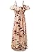 Bohemian Queen Chiffon Maxi Hi-Lo Solid and Print Dress With Spaghetti Strap