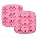 HINMAY Puzzle Piece Mold Silicone Puzzle Crayons Maker, Set of 2