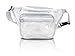 Clear Fanny Pack. Stadium Approved Waist Bag for Events, Games, and Concerts