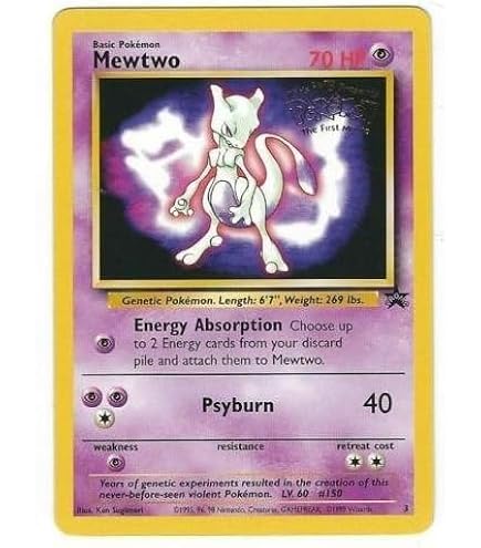 mewtwo pokemon card 14 Black Star Promo PSA 7 Graded (Promo Series) — Titan Cards Ltd the Defending Pokemon is now Asleep Mewtwo Wizard Black Star Promos