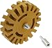 DocaDisc Decal Removal Eraser Wheel Tool Kit - 4 inch Rubber Power Drill Attachment For Removing Pinstripes, Stickers, Adhesive Vinyl Decals from Cars, Rvs, Boats and More