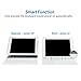 iPad Air 2 Keyboard Case, for iPad Air 2 [ONLY], Smart Magnetic Switch Equiped, (Not Compatible with iPad 2017/2018/iPad Air), BK2001 White