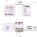 JMEXSUSS 8 Modes Remote Control 200 LED 65.6ft Battery Operated Waterproof Dimmable Fairy String Copper Wire Lights for Christmas, Bedroom, Patio, Wedding, Party, Warm White, UL588 Approved