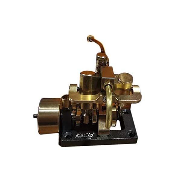 Leic Dampfmaschine Modell Mini Inline Doppelzylinder Swing Engine für 40cm Retro Bootsmodelle – Bild 4