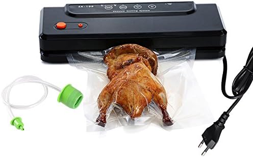 ATWFS Household Multi-function Food Vacuum Sealer Saver - Home Automatic Vacuum Sealing Packer