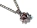 Lotus Blossom Bead Cage - Old School Geekery Brand Jewelry Making Supplies - Hollow Silver Plated Bead Cage Pendant