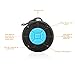 Tsumbay Portable Waterproof Bluetooth Shower Speaker IPX7 Water Proof Shower speakers with Suction Cup, Mini Wireless Outdoor Speaker for iPhone, Samsung, LG, HTC, iPad, iPod, Laptops, PC,etc -Blue