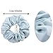 Whaline 40 Color Satin Hair Scrunchies Elastic Hair Bobbles Ponytail Holder Hair Scrunchy Vintage Hair Bands Ties for Women Girls