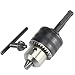 Yakamoz 1.5-13mm Quick Change Drill Chuck Adapter with SDS Plus Shank for Hammer Converter Conversion Tool | 1/2-20 UNF Mount primary