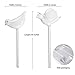 Plant Watering Bulbs (2 Pack) Glass Self-Watering Stakes Water Globe Automatic Irrigation Device For Indoor Outdoor Plants Garden Patio Flower Pot Hanging Planters