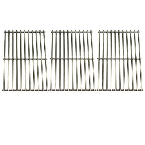 Direct Store Parts DS103 Solid Stainless Steel Cooking grids Replacement Uniflame GBC1030W, GBC1030WRS, GBC1030WRS-C, GBC1134W, GBC1134WRS; Backyard Gas Grill