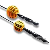 Rack-A-Tiers Bumper Balls - Drill Alignment Tool 1-1/2" and 2" Kit, Drill Bit Ball for Electricians, Flex Bit Bumper Ball, Fl