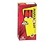 Marks-A-Lot  Large Chisel Tip Permanent Marker, Red, 12 Pack (08887)