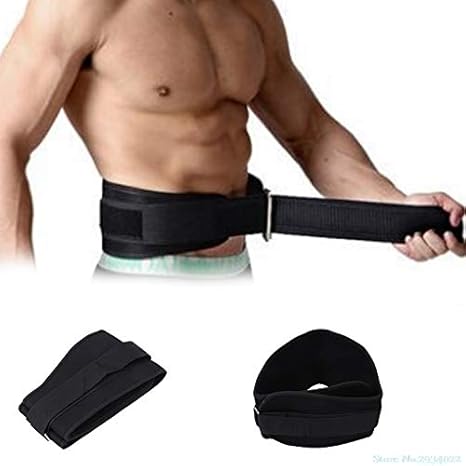 Susie Smile New Black Weight Lifting Belt Gym Fitness