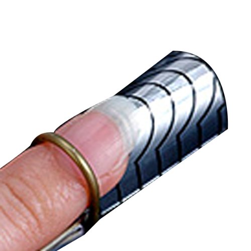 Vktech 10 PCS Acrylic Nail Tools Reusable Nail Forms Tool