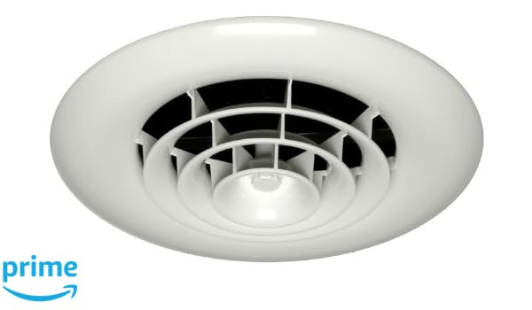 Quick Connect Ht Gb R1 Ceiling Diffuser With Register Boot