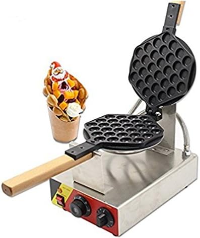 BAOSHISHAN Electric Egg Cake Oven Puff Maker Hong Kong Eggettes Egg Waffle Maker Non-stick Eggettes Bubble Grill Bread Machine 220V CE Certification